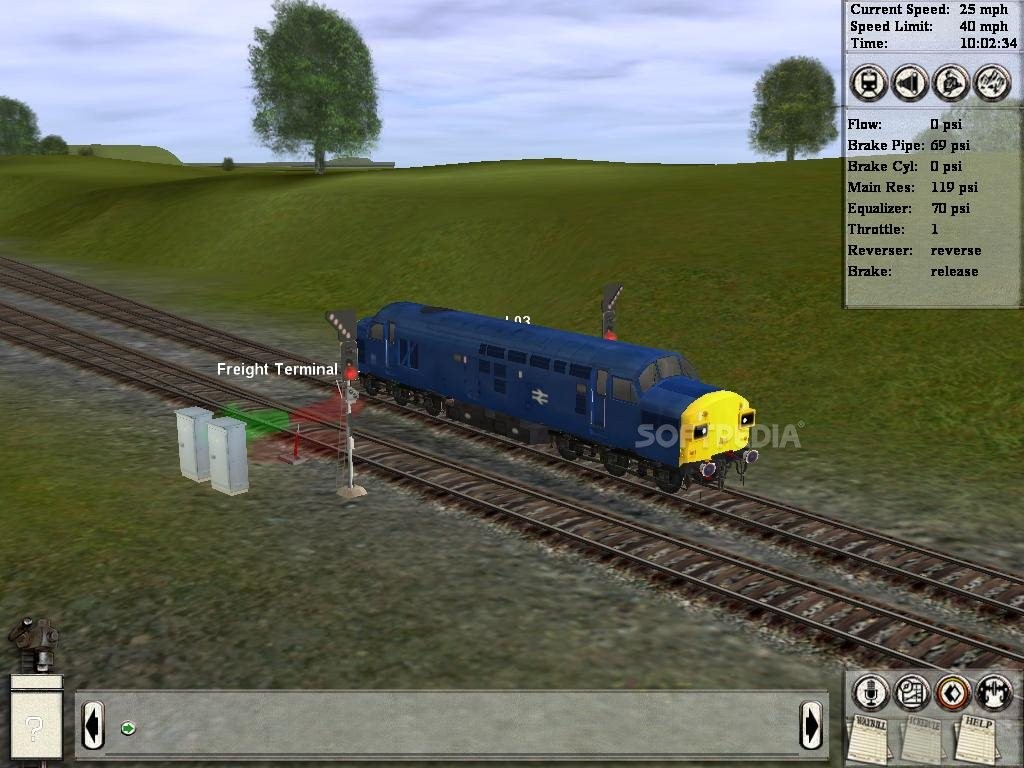 Rail sim demo